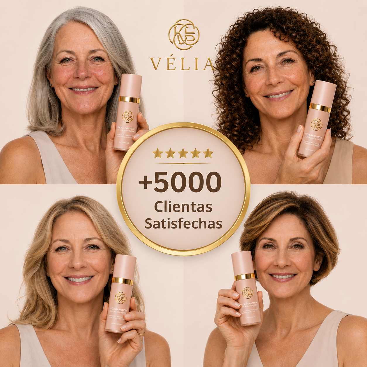 VÉLIA® – Base Antiedad Para Piel Madura